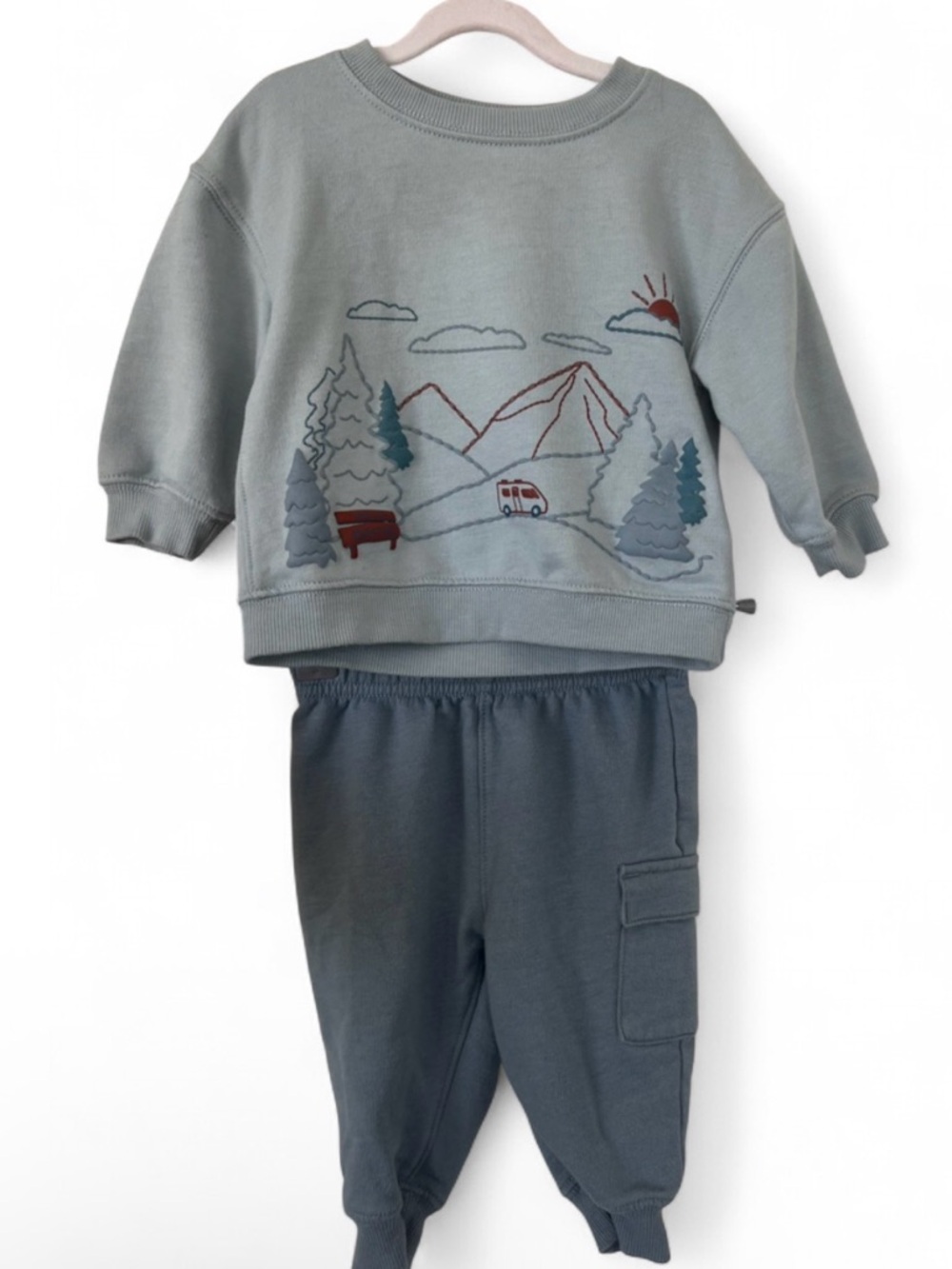 Kids Two-Piece Sweatshirt & Jogger Set
